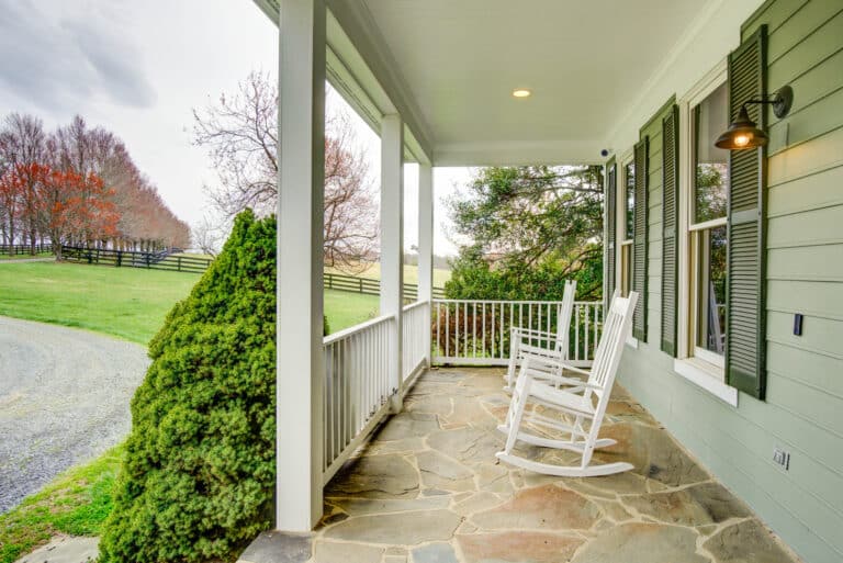 front porch of Mission Prep Teen Treatment | Longford Farms