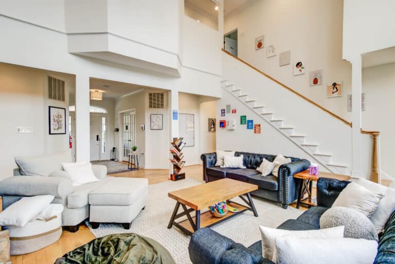 main hallway of Mission Prep Teen Treatment | Longford Farms