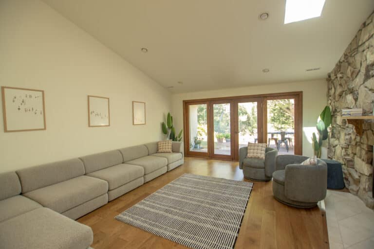 interior main room at mission prep teen treatment in rancho palos verdes, female only house