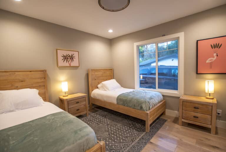 bedroom at mission prep teen treatment in Rolling Hills Estates California