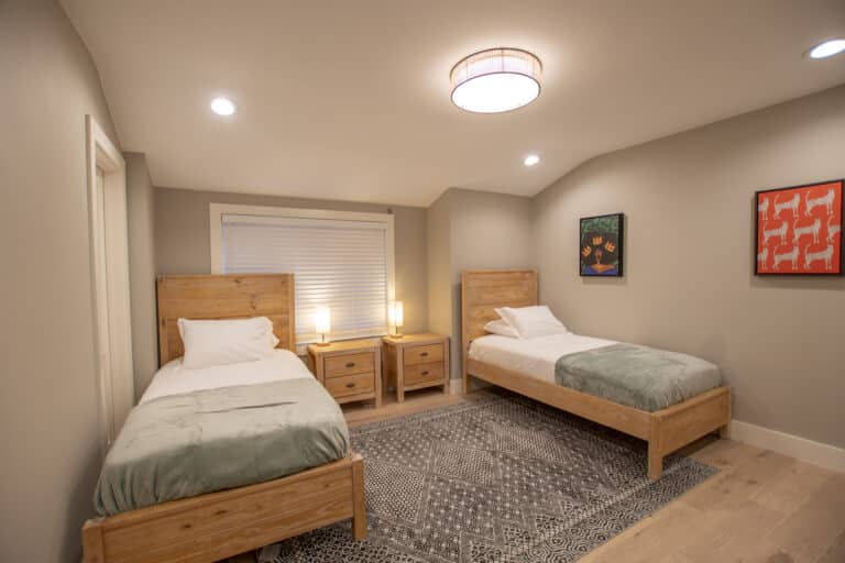 bedroom at mission prep teen treatment in Rolling Hills Estates California