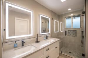 bathroom at mission prep teen treatment in Rolling Hills Estates California