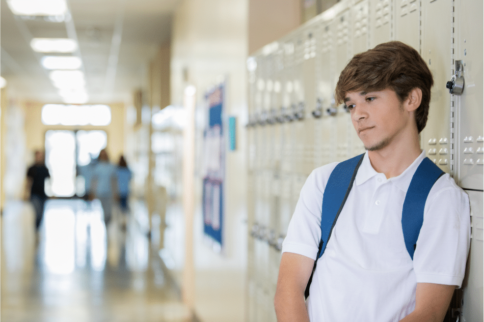 Bullying and depression in teenage boy