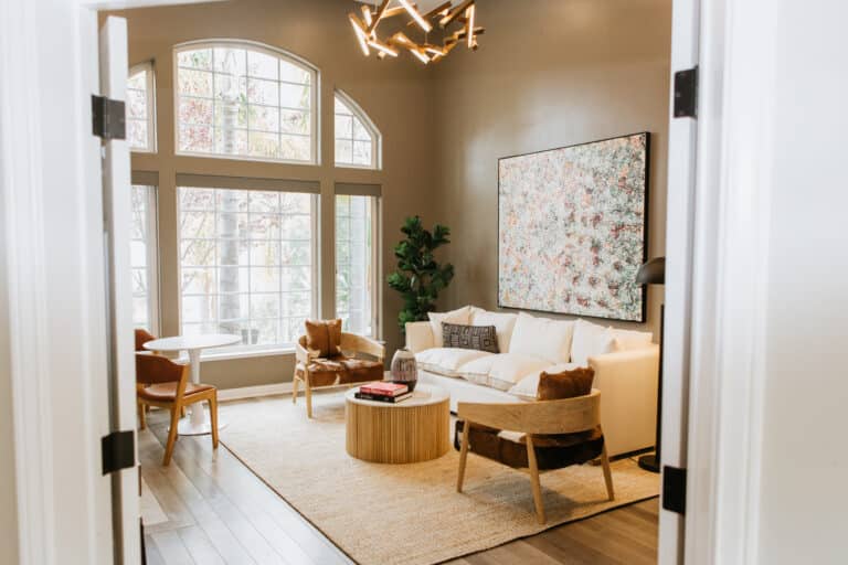 main interior lounge at mission prep teen treatment in bonsall, ca