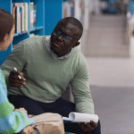 Teacher recognising the early warning signs of mental illness in students
