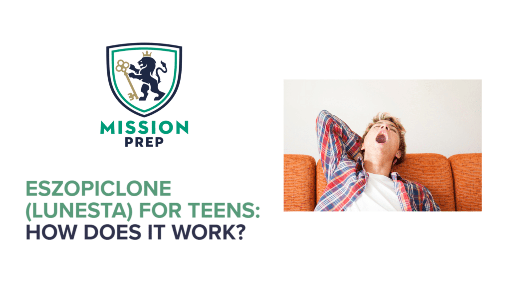 Eszopiclone (Lunesta) for Teens: How Does It Work?