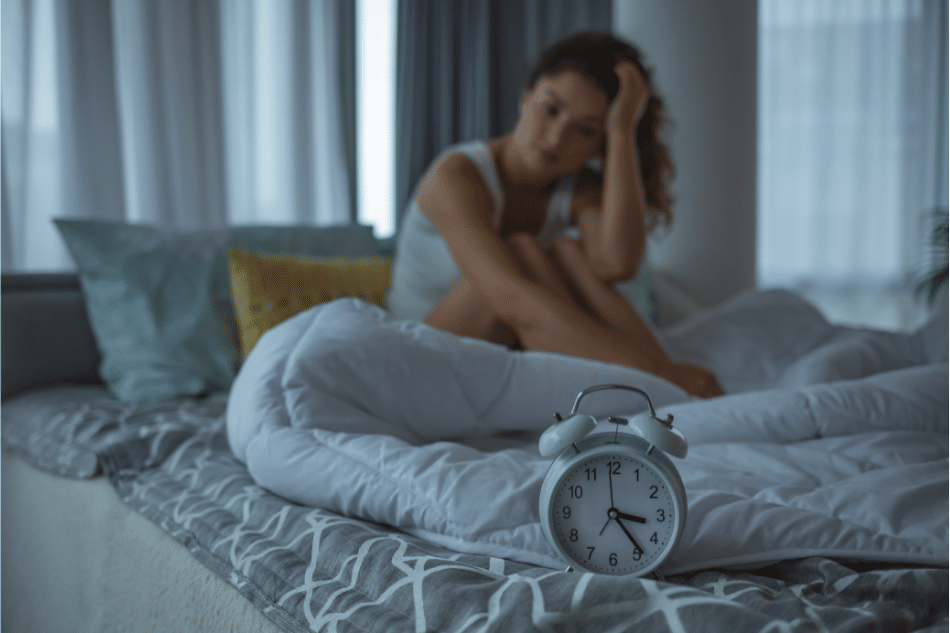 Teenager with insomnia