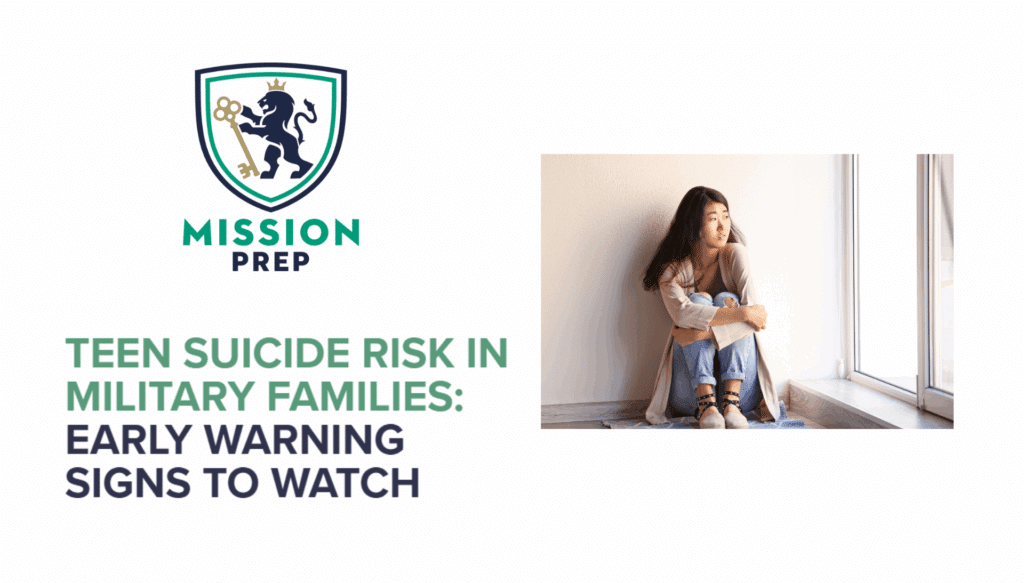 Teen Suicide Risk in Military Families: Early Warning Signs to Watch