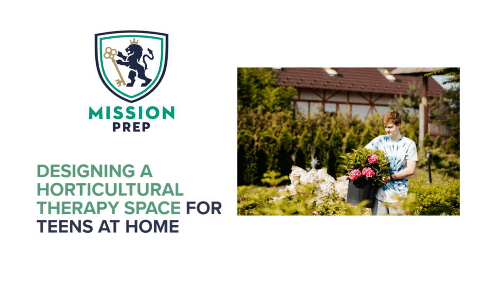 Designing a Horticultural Therapy Space for Teens at Home