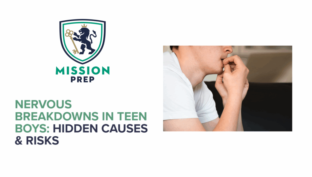 Nervous Breakdowns in Teen Boys: Hidden Causes & Risks