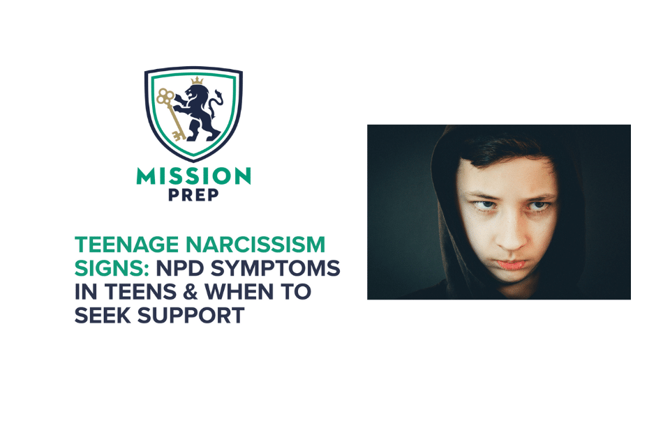 Teenage Narcissism Signs and Symptoms