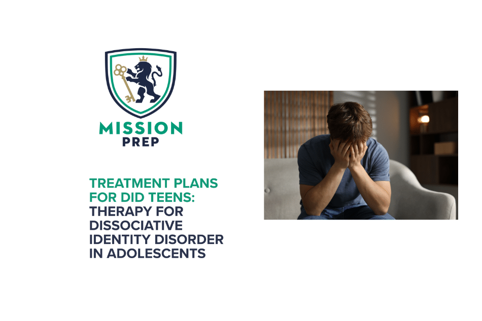teenage boy with his head in his hands wondering about the treatment plans for DID teens