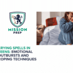 mission prep logo with teen crying spells image