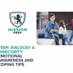 Mission Prep logo and jealousy & insecurity in teens image