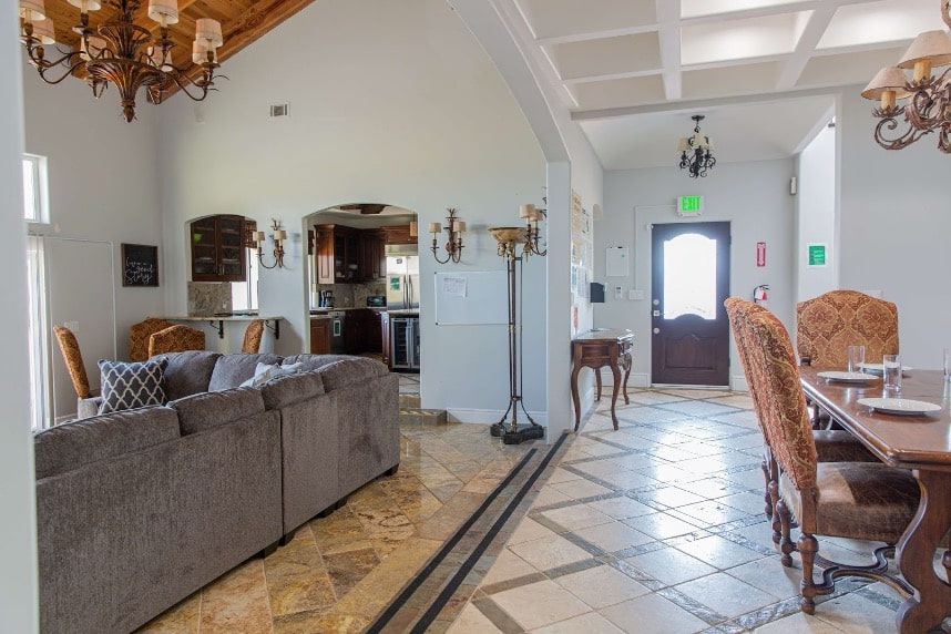 One of Mission Prep’s facilities with spacious home interior.