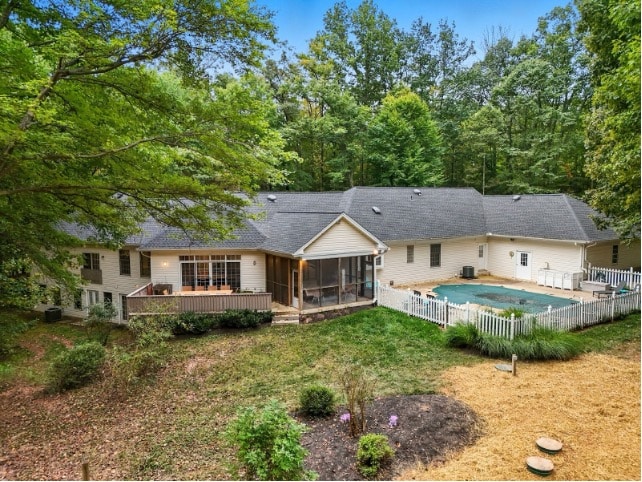 One of Mission Prep’s facilities with an outdoor pool.