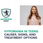 Mission Prep logo and hypomania in teens