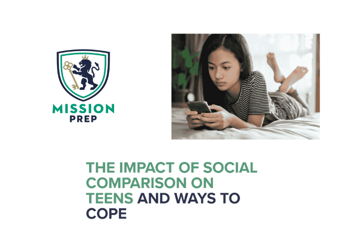 Mission Prep logo and social comparison image