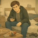 Teen showing signs of conduct disorder with disorganized environment and emotional dysregulation