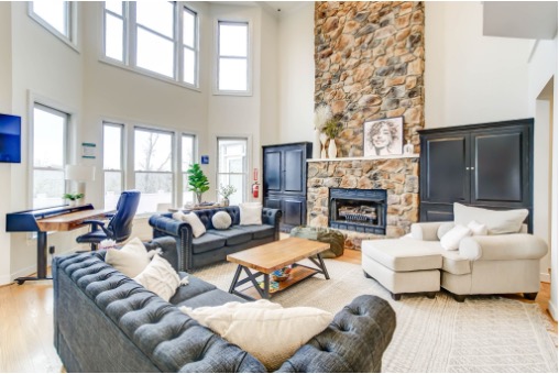 Mission Prep's home-like residential living space, designed to provide a calm and supportive environment for teen mental health treatment. 