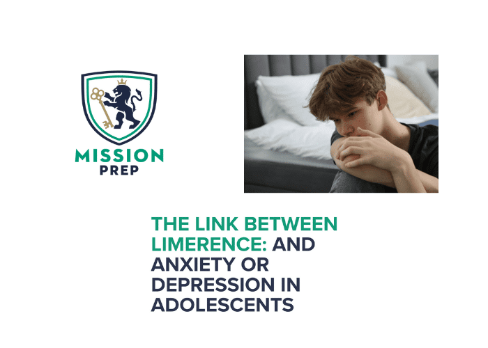 Mission Prep logo and limerence and anxiety or depression image