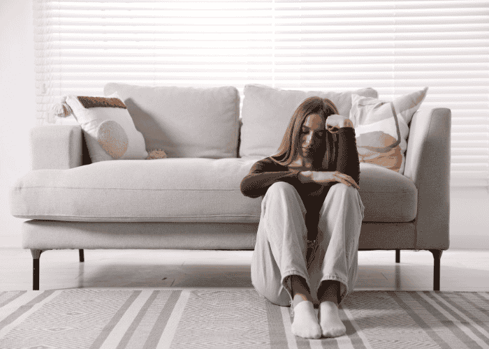 Teenage girl looking upset, struggling with adhd in girls