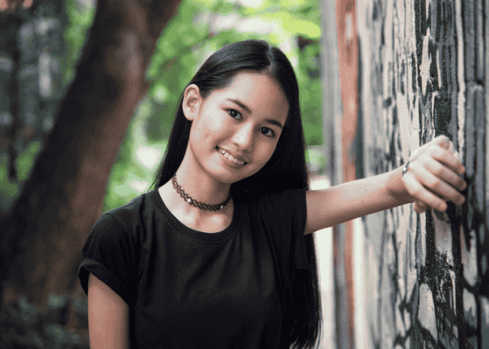 Teenage girl happy after receiving support for adhd in girls