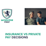 Mission Prep logo and insurance vs private pay decisions