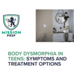 Mission prep logo and body dysmorphia in teens image