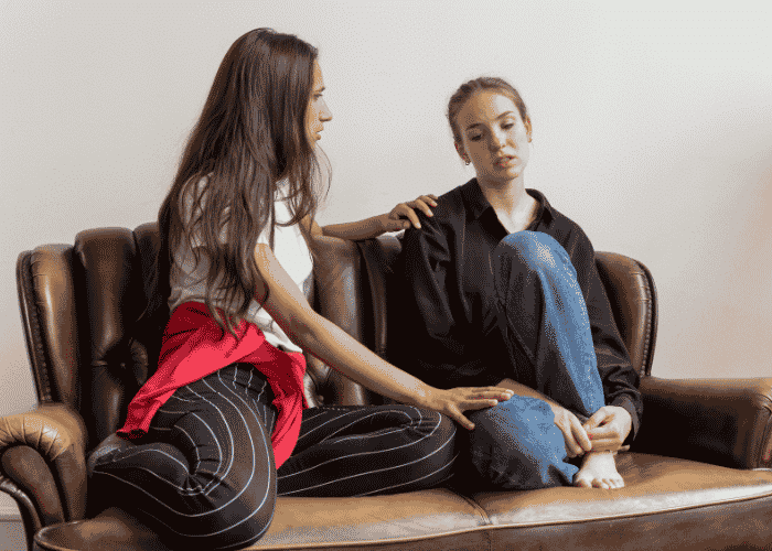 Teenage girl during Resilience Identity Development training