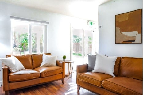 Mission Prep Healthcare residential treatment home with a calm, welcoming interior, designed for adolescent mental health recovery.