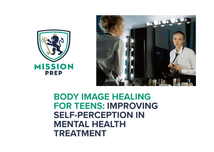 Mission Prep logo and body image healing for teens image