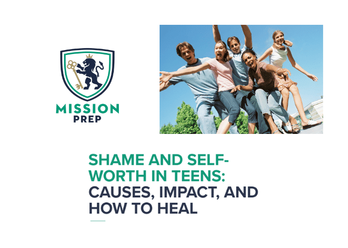 Mission prep logo and shame and self-worth in teens image