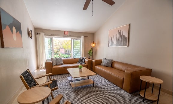 Mission Prep teen mental health facility with a calm, home-like living space where adolescent girls receive specialized therapy and academic support.
