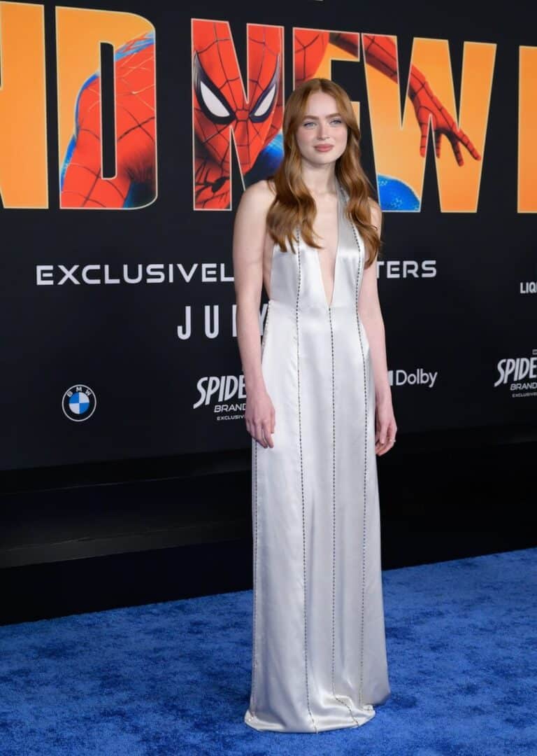 Sadie Sink at Spider-Man Brand New Day movie premier